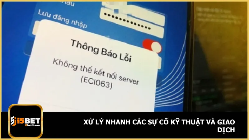 Khi gặp các sự cố kỹ thuật hay giao dịch bạn có thể liên hệ nhanh đến i5bet